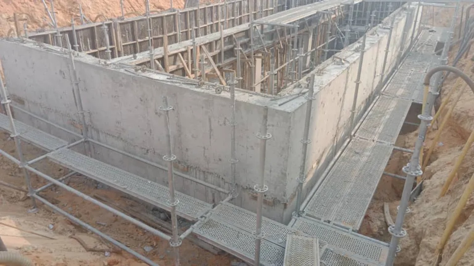 Construction of Underground Drinking Water Storage Tank — Universal Homes, Lagos, 2023