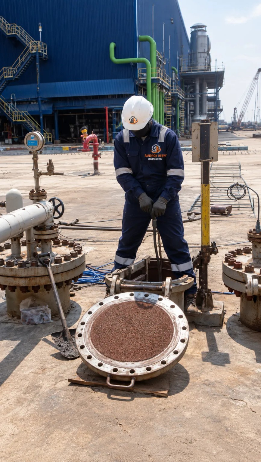 General Cleaning of OWS Underground Tank at RFCC — Dangote Refinery & Petrochemicals, Lagos, 2024