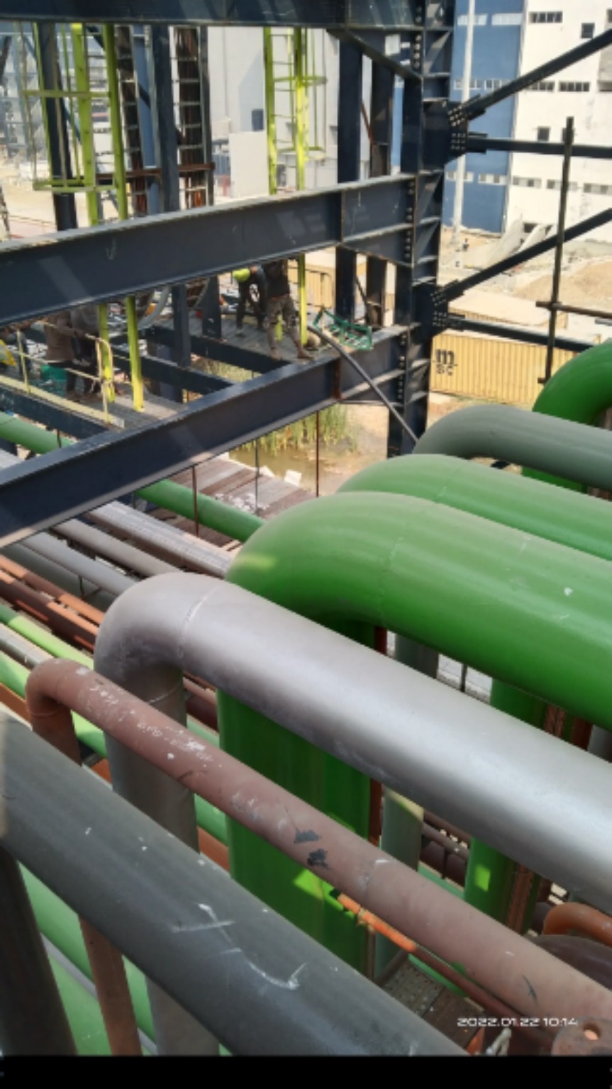 Piping Installation — Dangote Refinery & Petrochemicals, Lagos, 2024