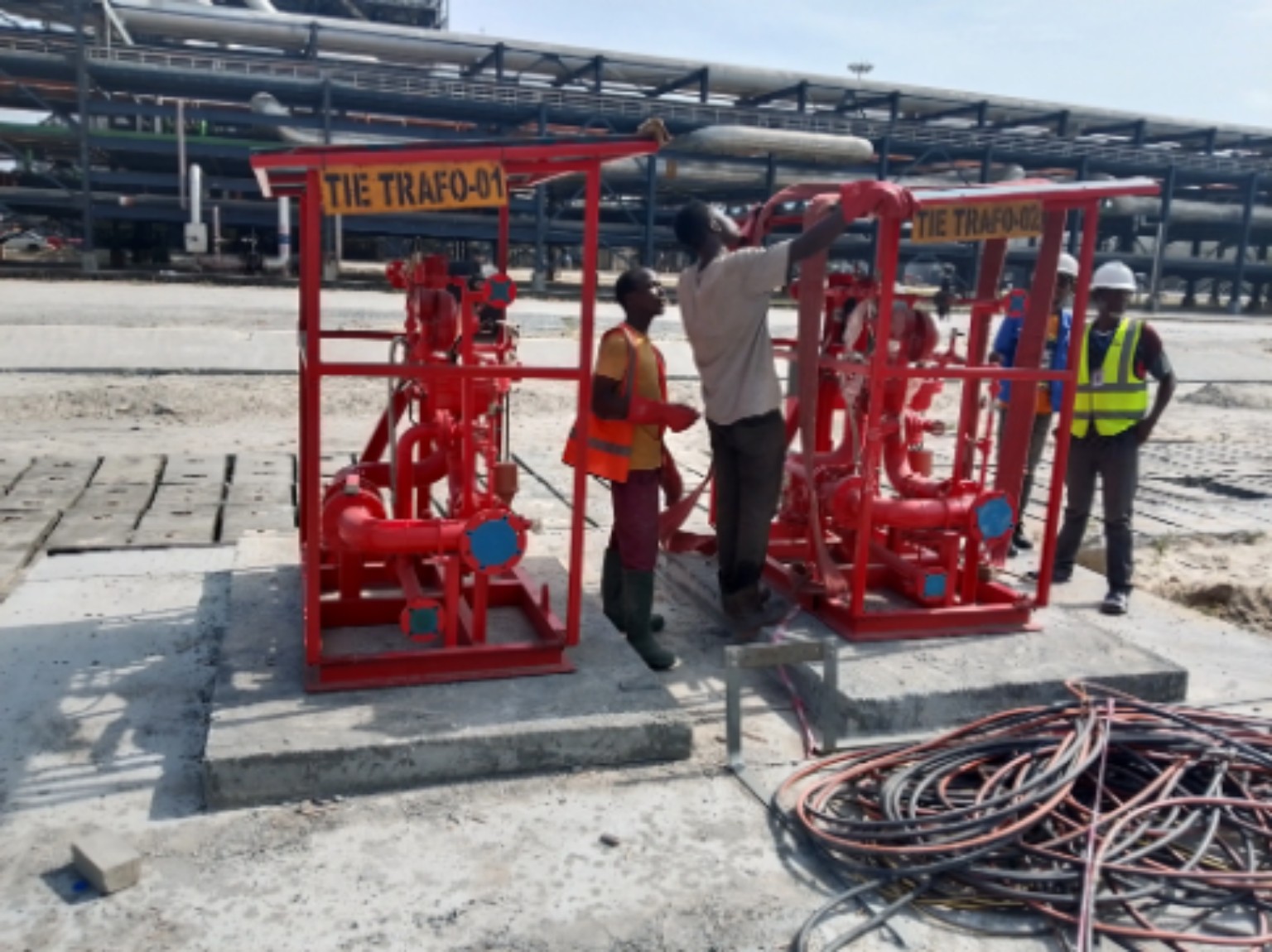 Deluge Valve Installation for Fire Water System — Dangote Refinery & Petrochemicals, Lagos, 2026