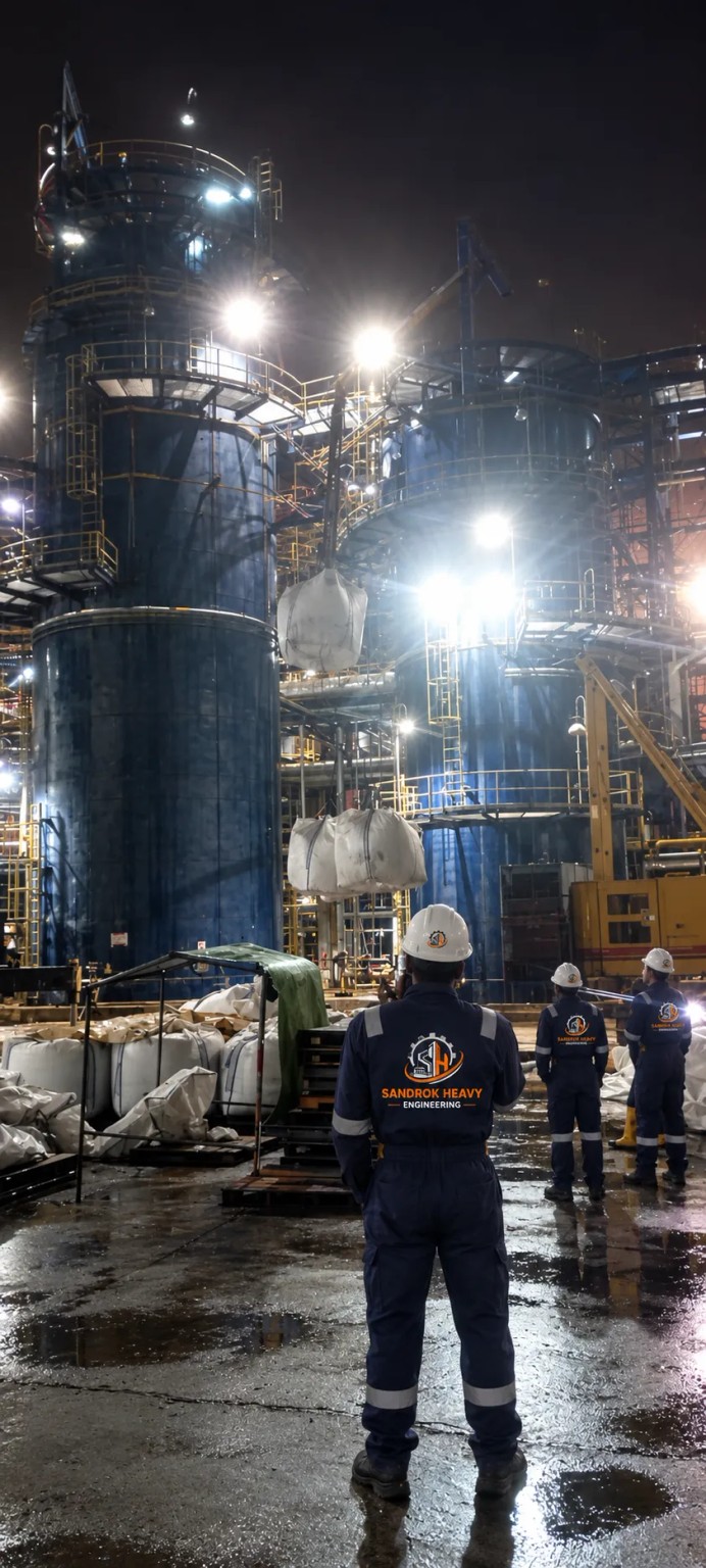 Salt Loading at CDU Unit — Dangote Refinery & Petrochemicals, Lagos, 2026